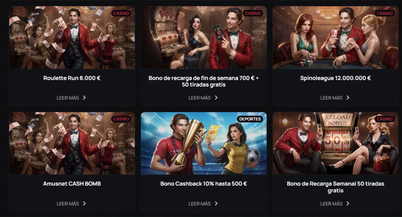 Promociones y Bonos Deportivos en Casinova